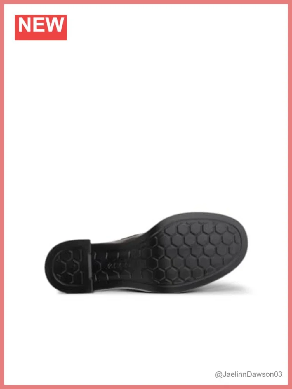 ECCO Seoul 45mm Leather Tassel Loafer Block Heel Slip-On Comfort